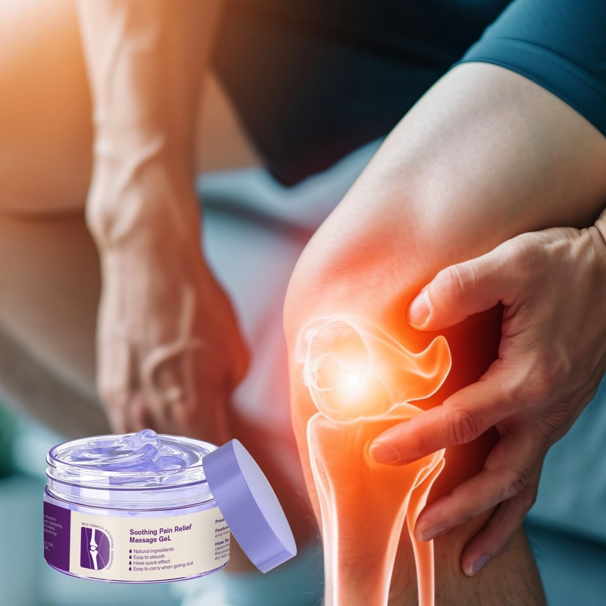 Joint Soothing Gel - Pain Relief Formula - Liwiza
